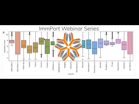 ImmPort Webinar: VIGET: A web portal for study of vaccine-induced host responses