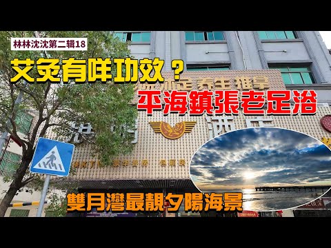 林林沈沈第二輯_18 ｜雙月灣平海鎮張老足浴｜艾灸到底有什麼功效？｜養生推拿足沐｜林以諾博士 (中文字幕)