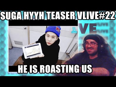 SUGA BTS LIVE 2015.11.26 | Vlive #22 | Reaction