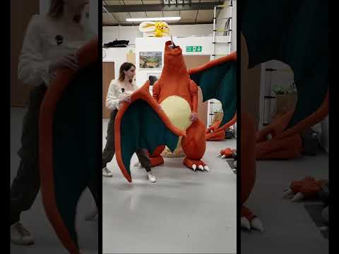 Full charizard suit up video is out now !