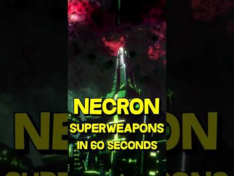 NECRON SUPERWEAPONS explained in 60 SECONDS - Warhammer 40k Lore #warhammer40klore #40k #40kmeme