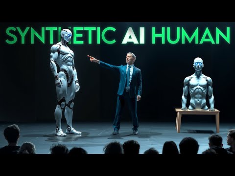 Introducing The First SYNTHETIC AI HUMAN With Real Muscles (FAKE HUMANS SOON)