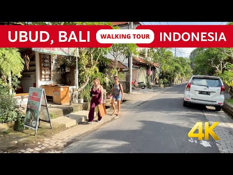 Ubud Bali Indonesia 2024 🇮🇩 City centre Walking tour