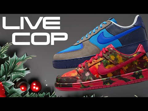 LIVE COP STASH NIKE AF1/AIR MAX 95 & SB DUNK LOW WIZARD OF OZ RAFFLES!