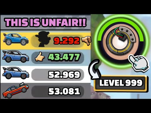 THIS HACKER USE lvl 999 PARTS!! 😱 THIS IS UNFAIR IN COMMUNITY SHOWCASE - Hill Climb Racing 2