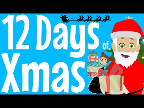 Twelve Days of Christmas with Lyrics Christmas Carol & Song for Kids