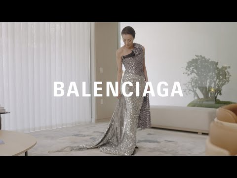 Michelle Yeoh's Balenciaga gown at the Oscars 2024