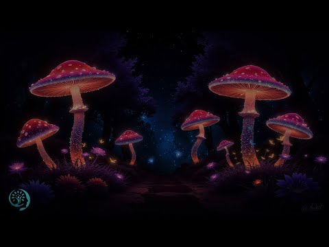 Mushroom Music • Fall Asleep In Less Than 3 Minutes • Healing of Stress, Anxiety and Depression