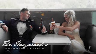 Bay City, Michigan Wedding Sneak Peek | Kali & Garit Hayward