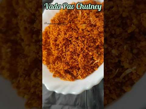 Vada pav chutney| #shorts #cookinghealthy22