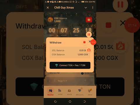 Chill Guy Xmas Airdrop Withdrawal Update | Chill Guy Xmas Real Or Scam - Tronkeeper Airdrop