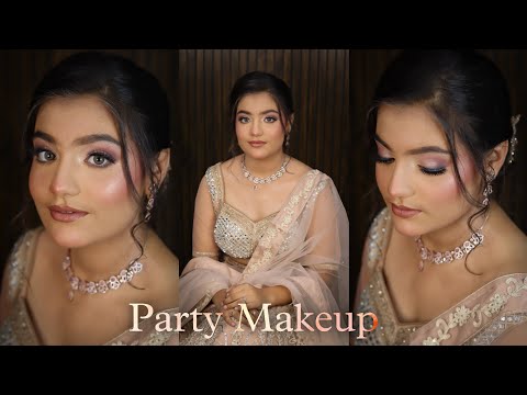 Party Makeup Tutorial step by step for beginners | Wedding Guest Makeup Tutorial | Hindi Language