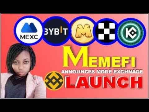 Breaking: Memefi Announces More Exchange to List Memefi || When Binance ? Listing Price $1