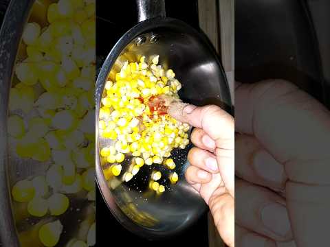 మా పిల్లలు ఇష్టం గా తినే SWEETCORN Chaat 🌽 #shorts #viral #trendingshorts