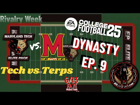 I Created a College Football Program | Ep 9 - Maryland Tech EA College Football 25 Teambuilder