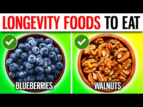 12 Longevity SUPER Foods Doctors Eat EVERY DAY To Stay Healthy