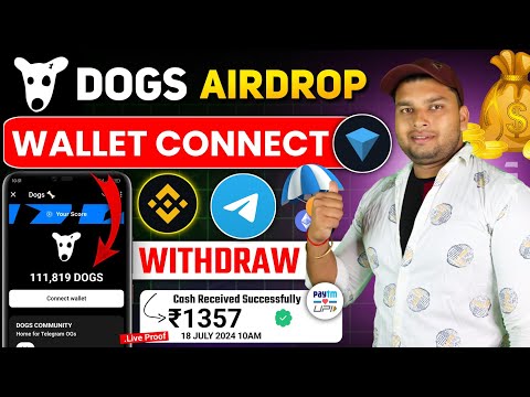 Dogs Airdrop Telegram Claim Now | Dogs Airdrop Wallet Connect | Dogs Airdrop Withdrawal