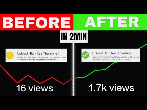 HOW TO MAKE A HIGH RESOLUTION THUMBNAIL in 2min