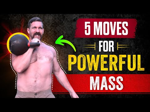 5 Kettlebell Moves to Build POWERFUL Muscle Mass | Coach MANdler