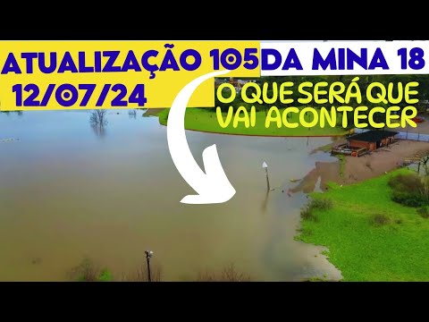 Atualização 105 da Mina 18 da BRASKEM no Mutange | Maceió | Alagoas Brasil | visto de cima em 2.7K