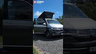 See How the Roof Retracts on the VW California Ocean! #vw #vwcamper #campervan #camper #kombi