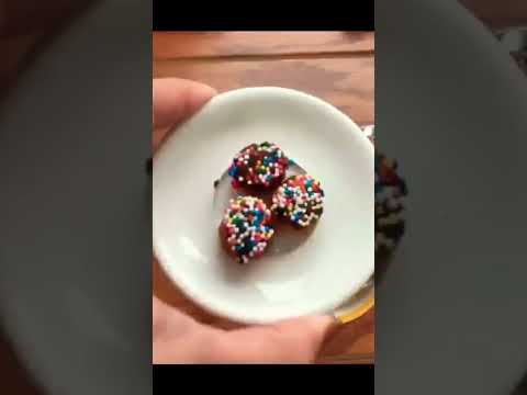 Miniature Donuts 🍩 | Miniature Real cooking 🧑‍🍳 #shorts #myfirstshorts #miniature