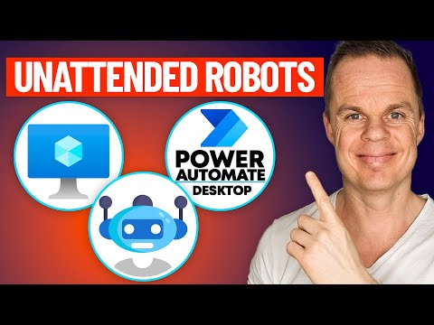 Power Automate Desktop: How to Setup Unattended Robots