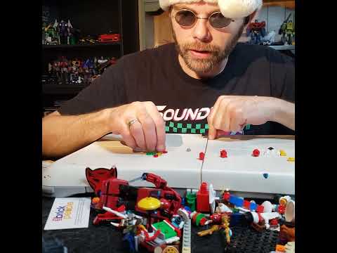 Lego Advent Day19: Is it a street sign with Lamp?: 76293 Marvel Spider-Man: Blindbuilds