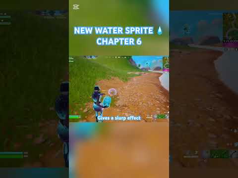 New water sprite💧 #fortnite #fortnitenews #fortnitebr #newseason #fyp #viralvideo #gaming #mrlucky