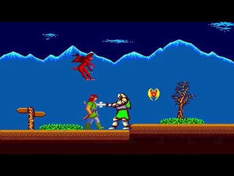 2853 Lord of the Sword Sega Master System 1440p 60fps