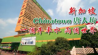 新加坡｜Chinatown中国城｜牛车水的珍珠坊社区熟食中心与商场食阁的差异，一个牛车水的两个世界｜旅行者洛根Logan