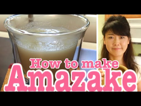 How to make Amazake by yogurt maker