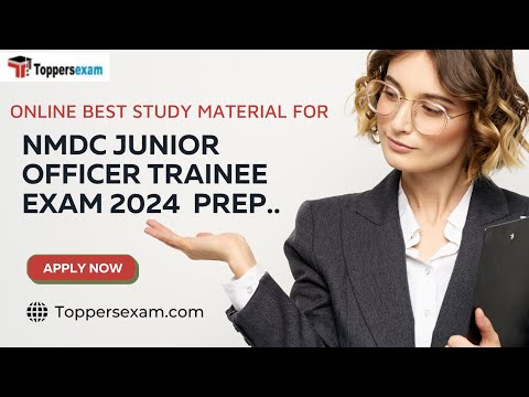 NMDC JUNIOR OFFICER TRAINEE Mock Test 2024 | NMDC JOT Question Paper | NMDC Practice Set 2024