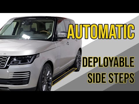 Automatic DEPLOYABLE Side Steps Fitted To This Range Rover Vogue