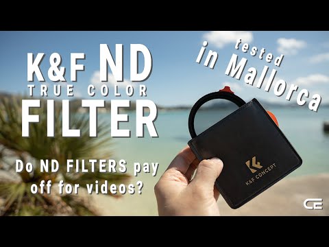 How to use ND Filters for video? K&F Nano X True Color variable ND2-32 in Mallorca (Sony A7IV)