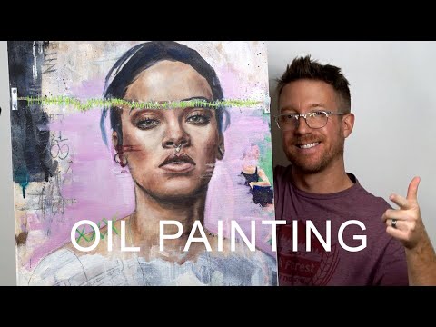 Kanye painting DESTROYED... Rihanna painted OVER it // The Transformation Story