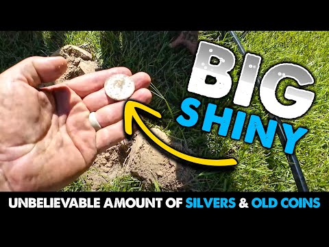 The amount of silver and old coins buried here was unbelievable, we were clueless!