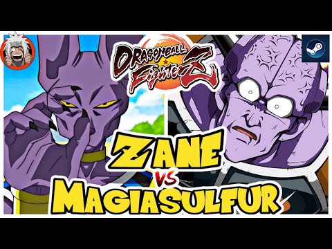 DBFZ Zane vs MagiaSulfur (Black, Zamasu, Beerus) vs (Ginyu, Zamasu, Baby2) 1.38