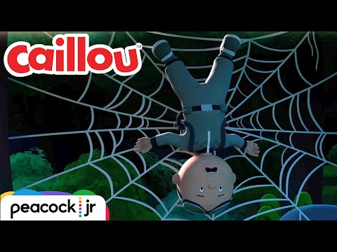 Caillou's Monster Search Gets Spooky! | CAILLOU