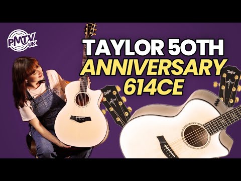 Celebrate 50 Years With The Stunning Taylor 614ce Anniversary Edition!