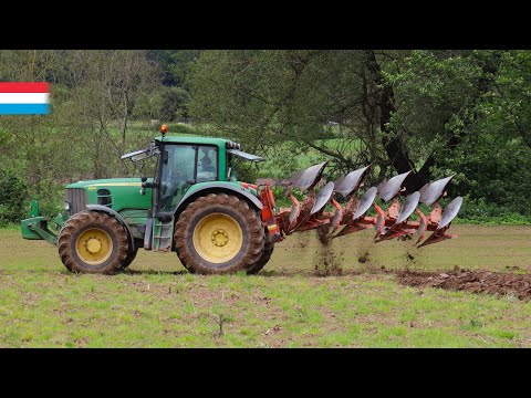 Maisacker pflügen | John Deere 6930 Premium // Kuhn Master 103 | Luxemburg 2024