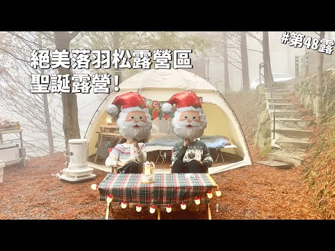 第48露｜露營VLOG｜絕美落羽松露營區！聖誕露營🎅🏻🎄｜Hi燥樹排露營區｜倫倫 LunLun