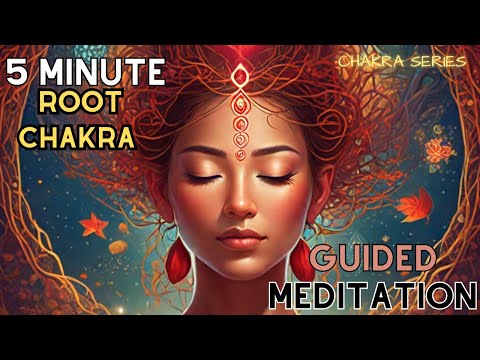 Root Chakra Meditation | Cultivating Inner Strength and Stability | 5 Minute Guided Meditation |