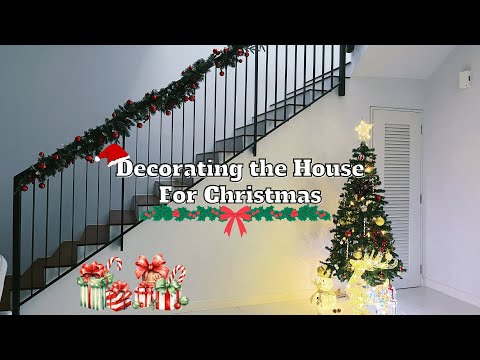 Decorating Our House for Christmas | Vlogmas 2024