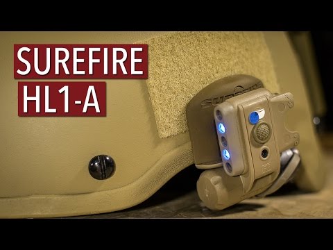 Surefire HL1-A Helmet Light [Review/How to Install]