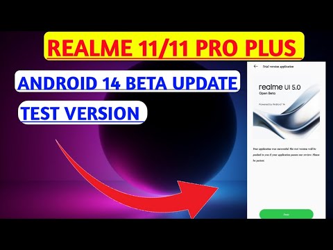 REALME 11/ 11 PRO PLUS NEW ANDROID 14 BETA UPDATE #realmeui5 #realme11#11proplus