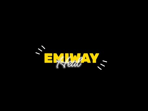 EMIWAY BANTAI - HEAL Black Screen Lyrics Status