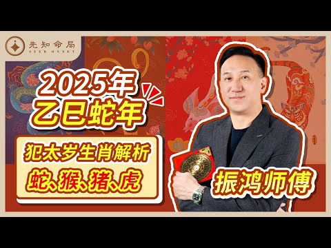 振鸿师傅：2025年如何化解太岁？蛇、猴、猪、虎 化太岁详解！