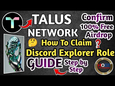 🪂 TALUS NETWORK FREE AIRDROP/CLAIM DISCORD EXPLORER ROLE/$9M FUND RAISED/CONFIRM 100% AIRDROP