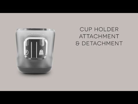 UPPAbaby Cup Holder for Vista, Cruz & Minu - Removal & Attachment